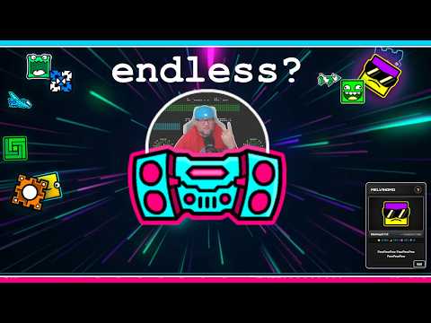 GD Fused with SMM2: Endless Mode Mod (Super Dash)