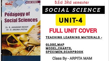 3rd sem social science pedagogy. unit-4 by  Arpita mam