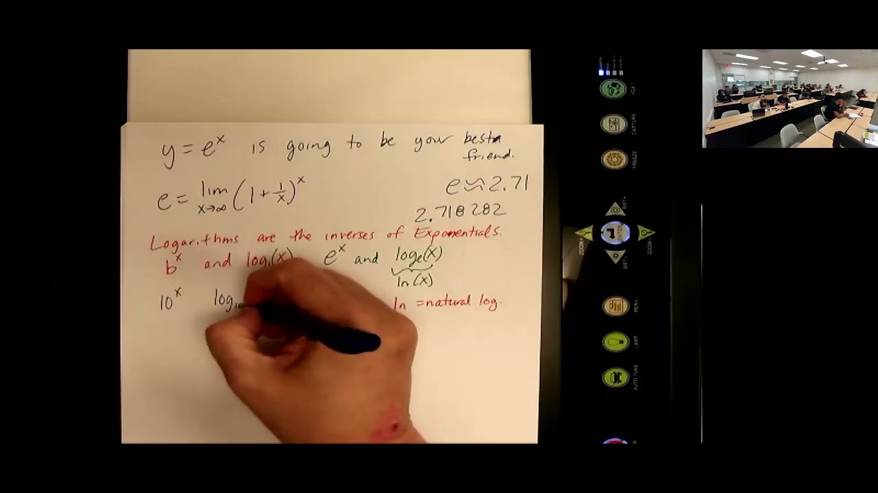 Math 065 Calculus 1 Fall 2024 1.8 Exponential and Logarithmic Functions ...