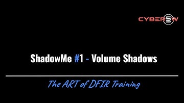 How to Use Windows Volume Shadow Copies in Digital Forensics | ShadowMe Webinar