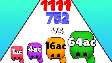 Merge Master 2048 Vs Number Master 2048  : ASMR Gameplays ⭐ Merge Simulator Battles