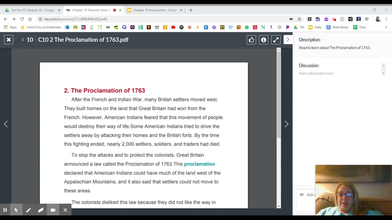 TCI Chapter 10 Section 2 The Proclamation of 1763 - YouTube