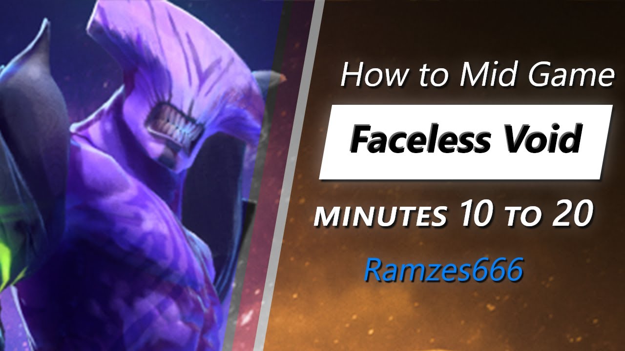 Ramzes666 mid game Faceless Void | Minute 10 to 20