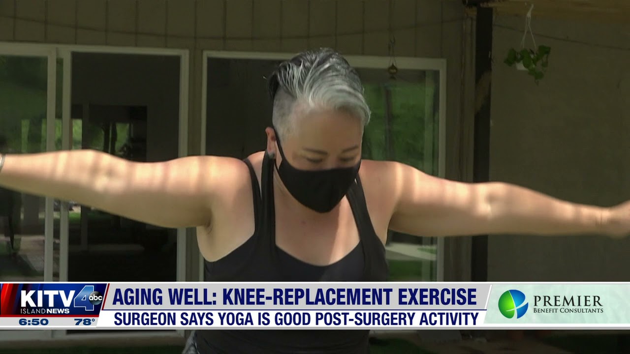 Aging Well: Yoga is one of the best exercises after knee surgery