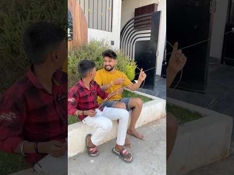 धनुष बना कर आया मजा🏹🥳 #funny #funnycomedy #youtubeshorts #golu008 #dhanush