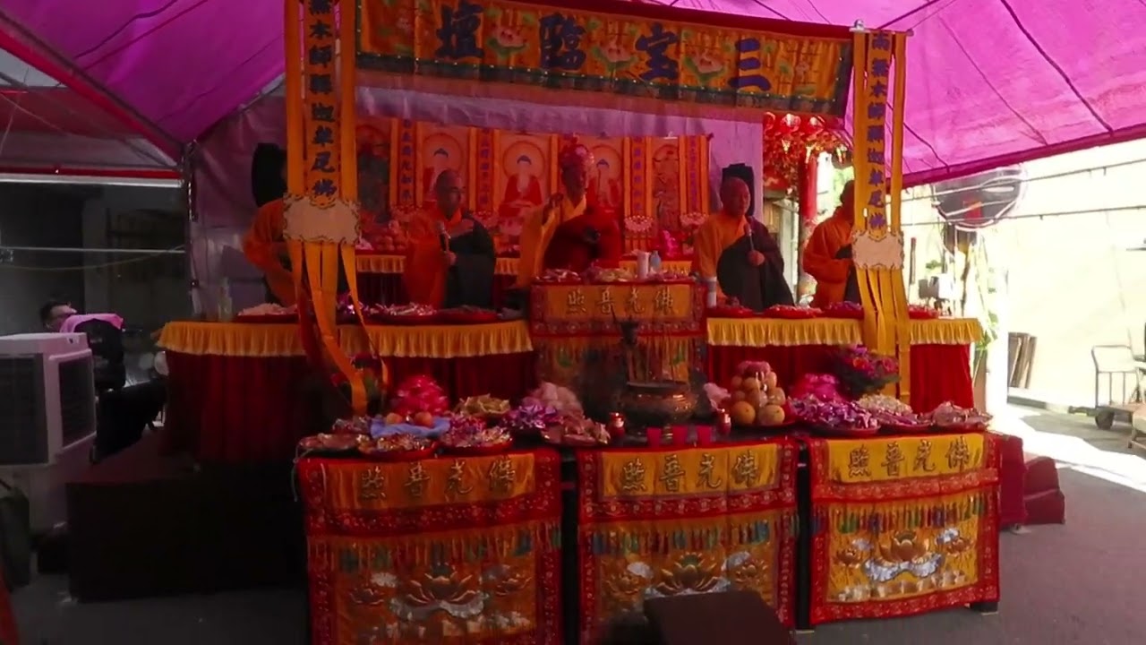 壬寅年 烏日仁德宮 瑜伽焰口施食 上燈下圓 法師