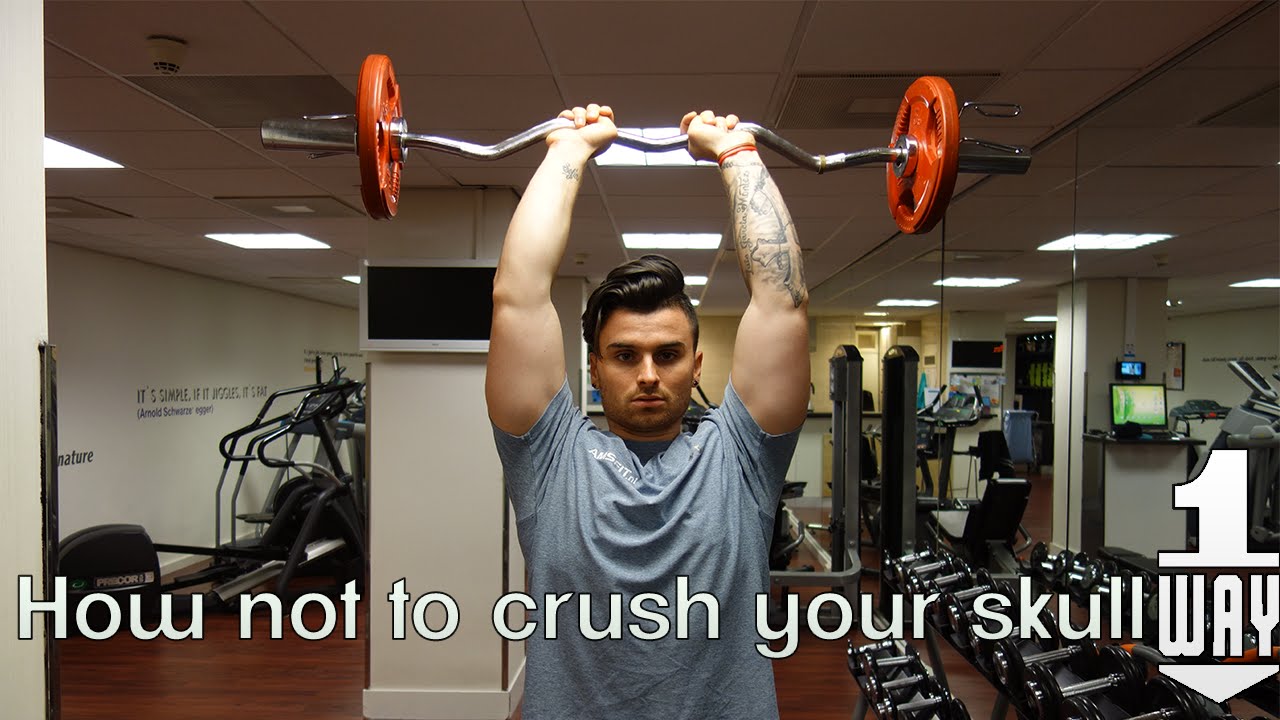 How To Do Skull Crushers YouTube