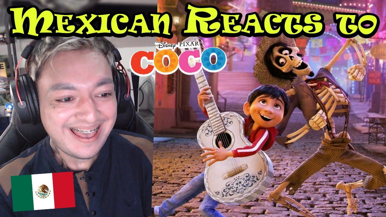 Mexican Reacts to Disney COCO for the First Time 💀🎸 | MOVIE REACTION