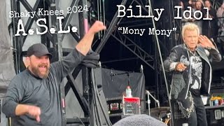 Deaf Interpreter Rocks Out During Billy Idol “Mony Mony” : Shaky Knees Music Festival : Atlanta 2024