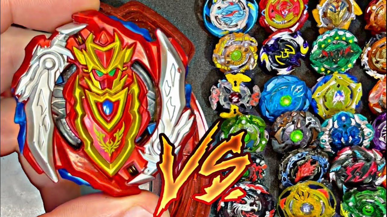 TURBO ACHILLES VS TODOS OS BEYBLADES BURST TURBO DA COLEÇÃO PETER PLAY!