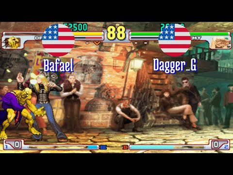 FT5 @sfiii3nr1: Bafael (US) vs Dagger_G (US) [SF III 3rd Strike sfiii sf3 Fightcade] Aug 6