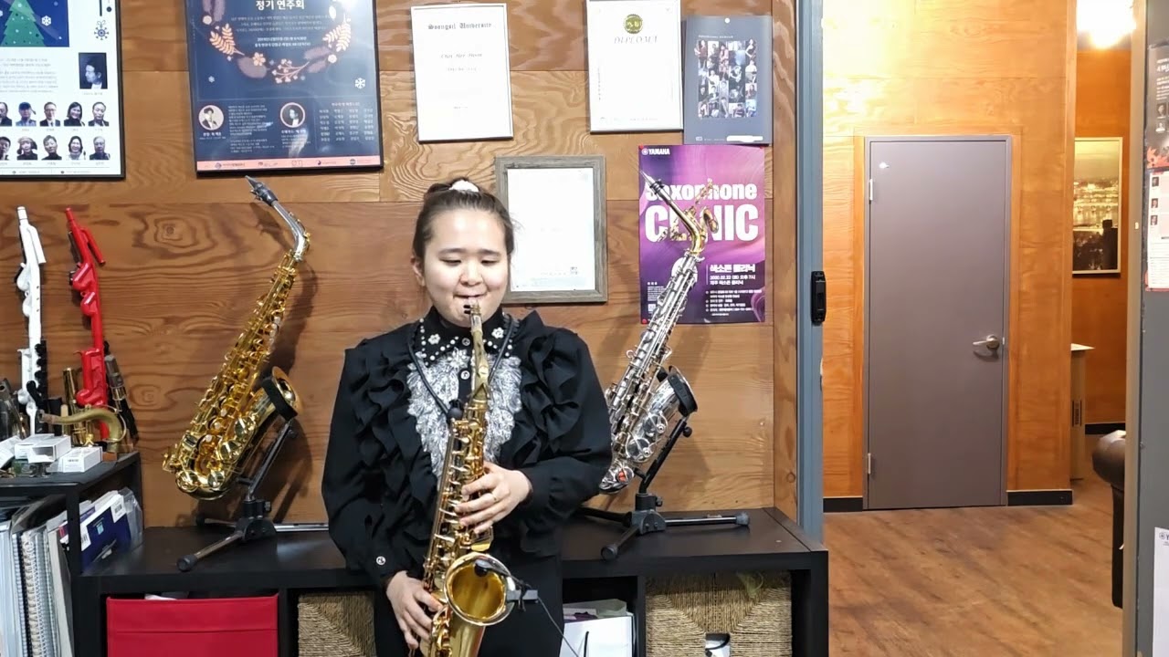 김도은색소폰  69번째 연주: 모나리자 (조용필노래, 최희훈 Ver.)