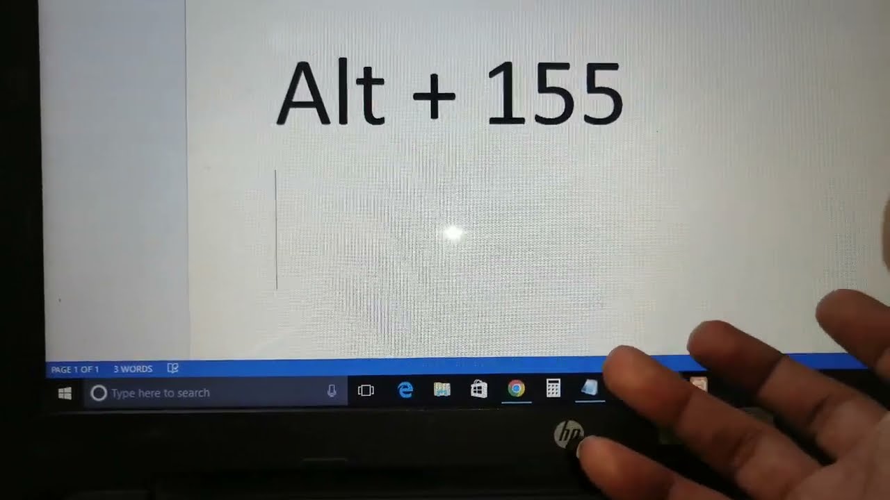 how to type cent sign on laptop