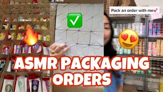 ASMR Packaging Orders! | TikTok Compilation 2021 ✅