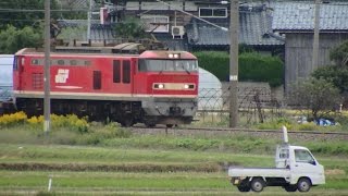 列車番号4060　EF510-1　羽越本線（村上～岩船町） 60P 「ピント失敗」