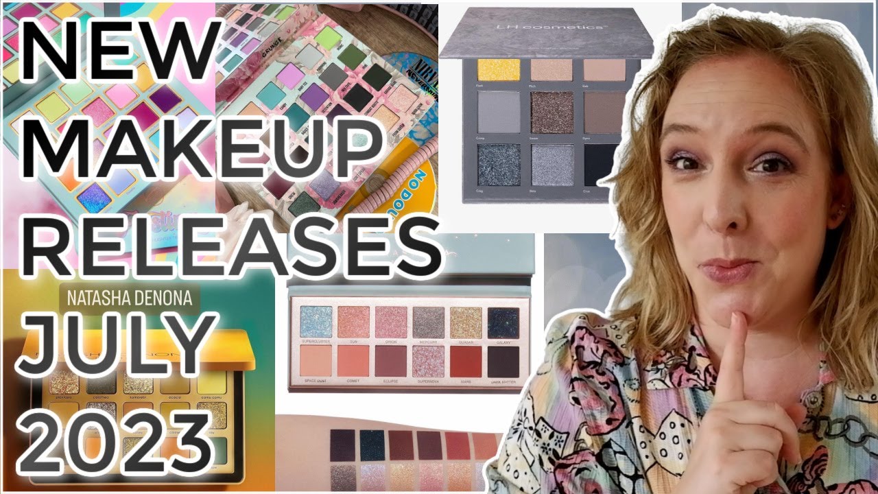 NEW MAKEUP RELEASES JULY 2023 // Palette edit: so many new eyeshadow palettes!