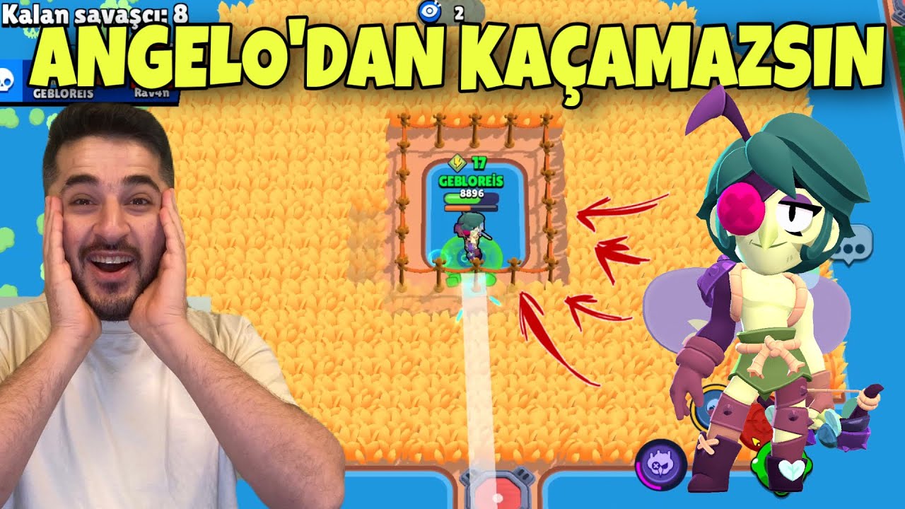 ANGELO'NUN OKLARINDAN KAÇABİLİR MİSİN? -BRAWL STARS