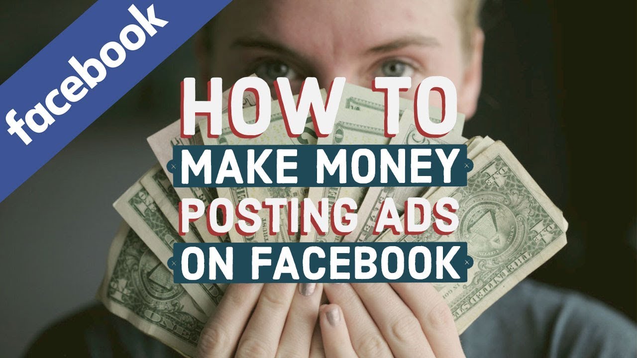 how to post ads on facebook and make money