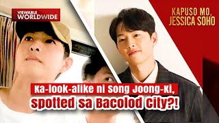 Ka-look-alike ni Song Joong-Ki, spotted sa Bacolod City?! | Kapuso Mo, Jessica Soho