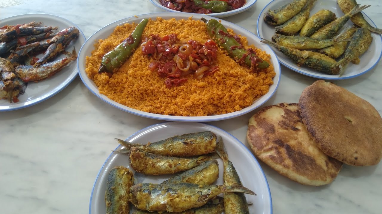 المساند الرسمي ليوم الاحد 🤗🤗 كسكسي بالمريقة الصفاقسية ( السردين) بنة عالمية