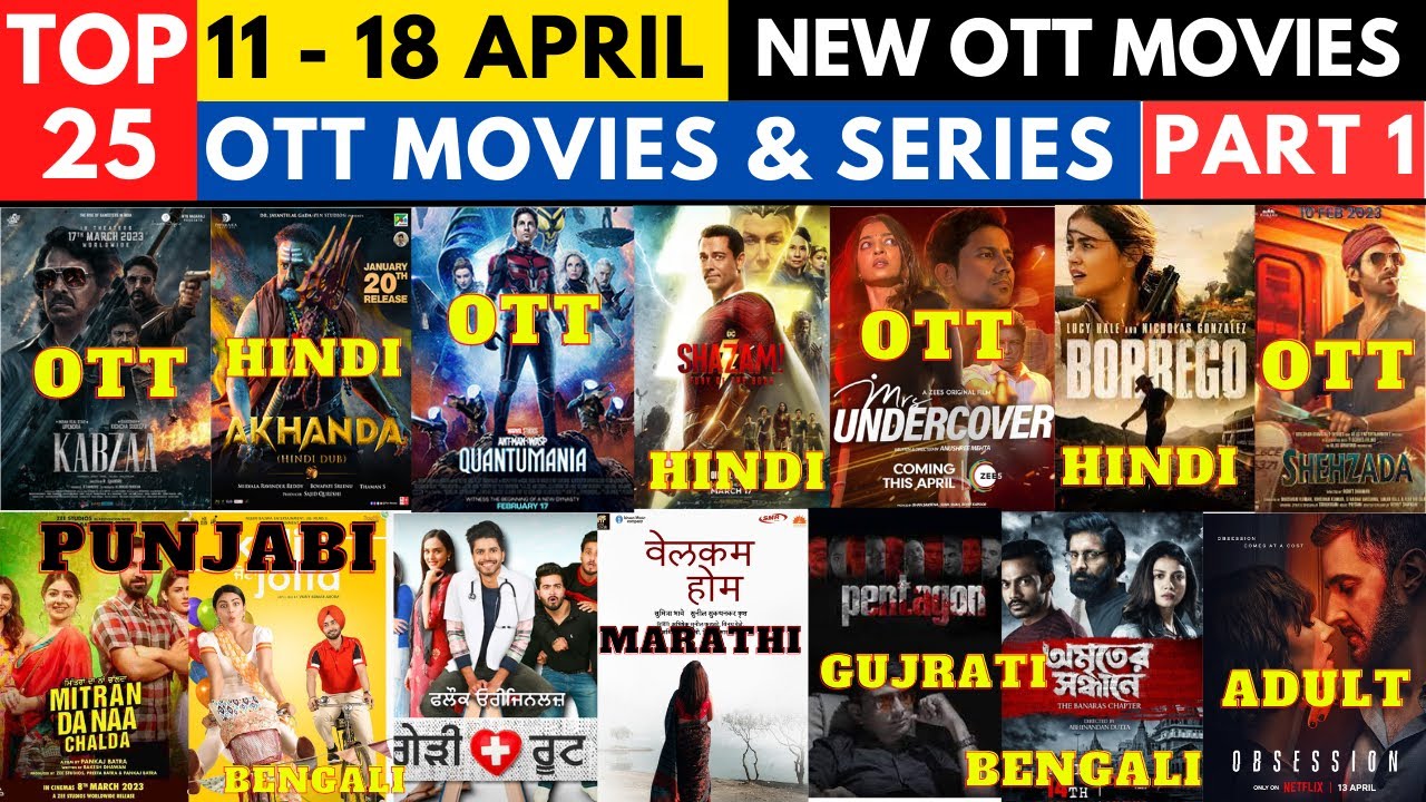 shehzada ott release date I kabza ott release date I ant man 3 ott release date I akhanda hindi