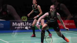 Christinna Pedersen racket of choice Yonex Duora 7 screenshot 1