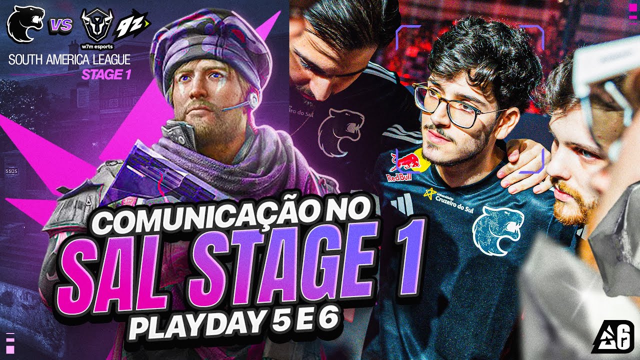 Voice Comms FURIA R6 na #SALR6X - PLAYDAY vs W7M and 9z