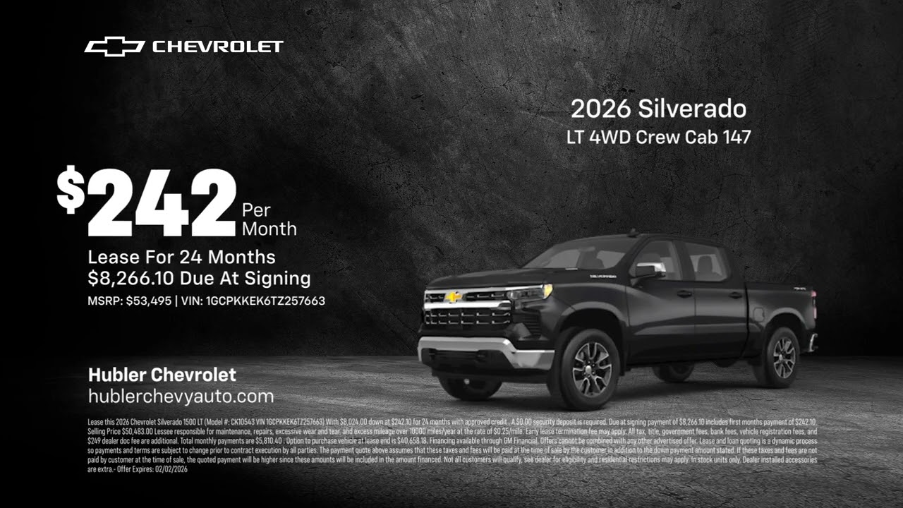 Chevrolet Silverado 01/24/2026 6808658