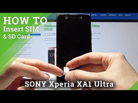 Video: Jak vložíte SIM kartu do Sony Xperia l1?