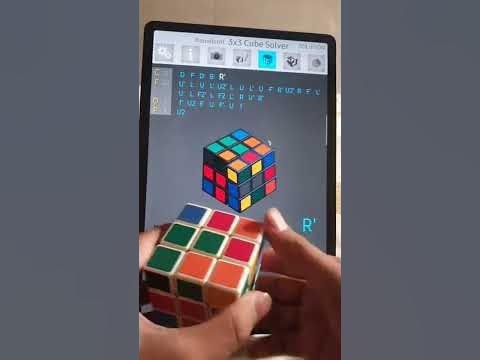 Python Rubik's cube solver! - YouTube