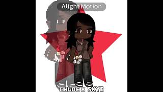 Fake collab with Chloe on TikTok :3 #gacha #tweening