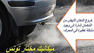 Moteur diesel / اسباب خروج دخان ابيض كثيف من الشكمان محرك ديزل