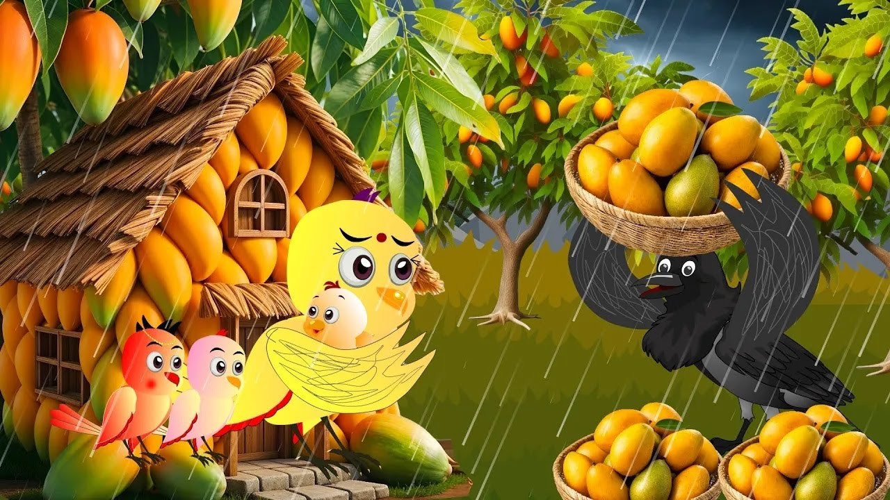 Rano Chidiya Wala Cartoon | कार्टून चिड़िया | NewTuni Achi Cartoon | Hindi Kahani Dekhao | Chichu TV