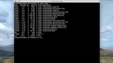 How list all available HDD or partitions in ubuntu