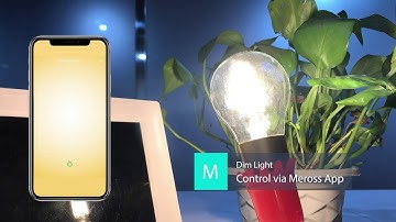 Meross WiFi Smart Dimmable LED Bulb - MSL100