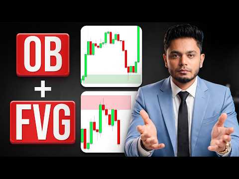 How To Use Order Block & Fvg  ? || Trading Strategy For Gold, Forex & Crypto!