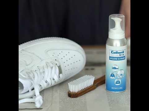 Піна для чищення шкіри замші нубуку текстилю Collonil (Німеччина) 125 мл, видео 1