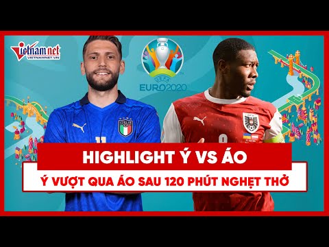 Video Highlight Ý vs Áo: Ý vượt qua Áo sau 120 phút nghẹt thở - youtube