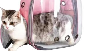 Unboxing Amazon. Cat carrier backpack. Cat Capsule. Cat travel backpack. Pink Backpack.