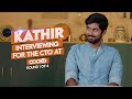 Round 1 of kathirs interview for chief taste officer at cookd  kathir  cookd