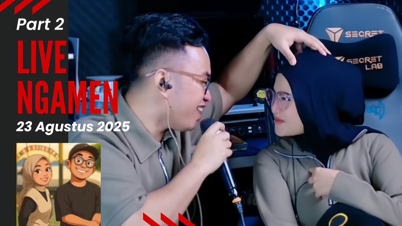 PART.2 (23/8/25) SALTING PARAH, NYANYIAN RINDU DI NYANYIIN DEPAN ORANG'A LANGSUNG