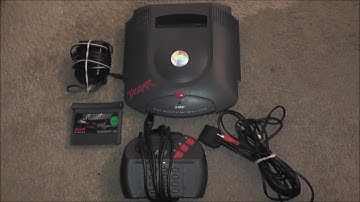 nice atari jaguar system works great w/ s-video cable cybermorph controller cord