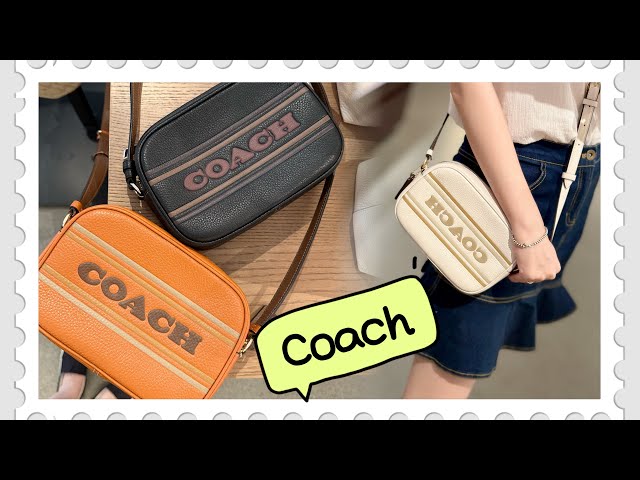 Coach, Bags, Coachminijamie Camerabag With Varsity Stripe