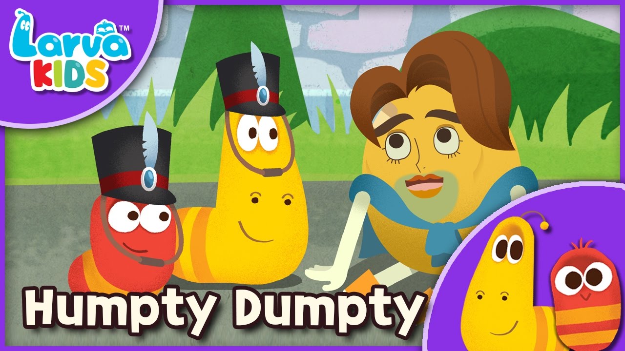 ⁣[Nursery Rhyme] Humpty Dumpty - English- Larva KIDS