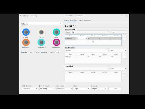 Kowka MIDI C6 - Configuración de un botón