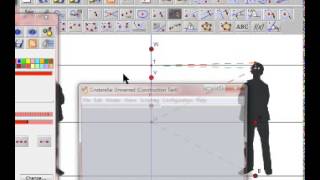 Constructing the Mirror Problem using Cinderella & Cindy Script screenshot 1
