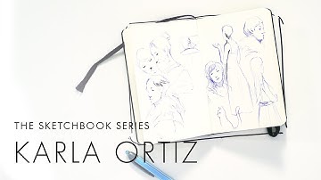 The Sketchbook Series - Karla Ortiz