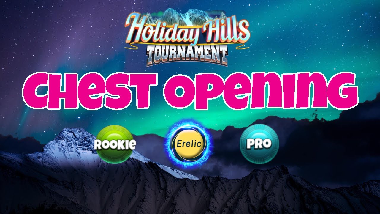 Golf Clash Live Chest Opening Holiday Hills YouTube