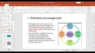 Lesson 1: Functional Areas of Management/ Fundamental of business Mgt (23 July 2025)