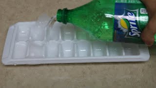 SPRITE SODA ICE CUBES MEME CHALLENGE
